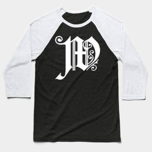 Silver Letter W Baseball T-Shirt